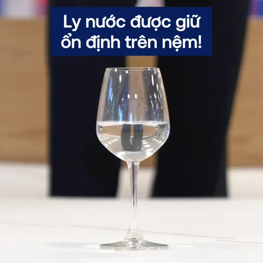 Nệm foam làm mát, kháng khuẩn nâng đỡ 5 vùng Comfy Lux 1.0 — 1